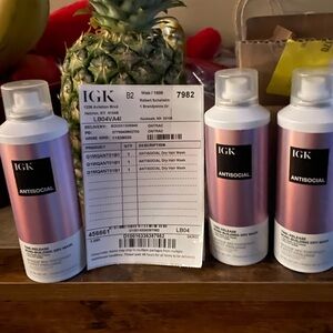 IGK Antisocial Dry Hair Mask Set